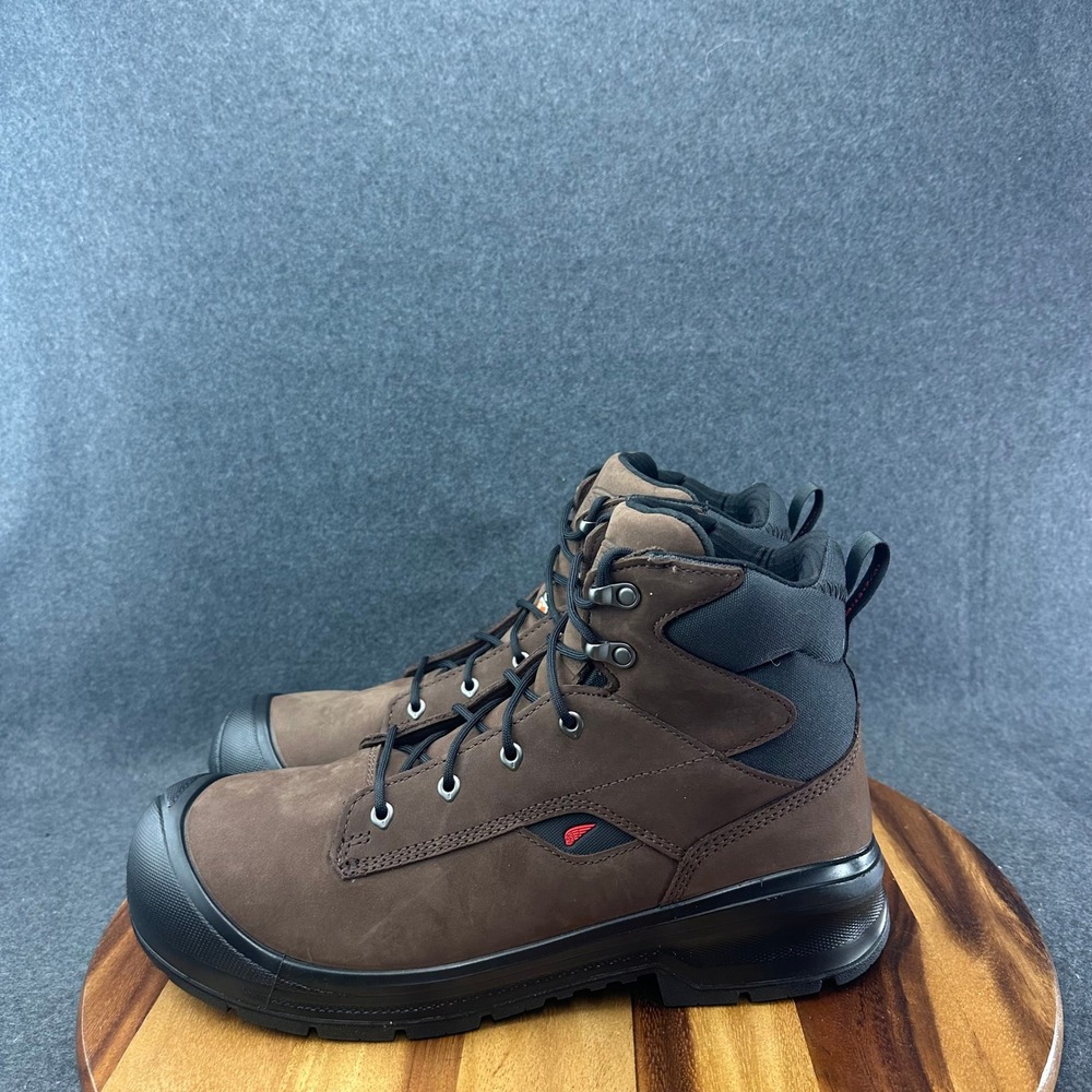 Red Wing VersaPro 3028 Size 13D Mens 6" Waterproof S7S Safety Ankle Boots - Picture 7 of 12